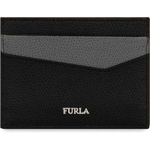 Візитниця шкіряна Furla Marte S Credit Card Case 976806 Чорна (800070041084) краща модель в Хмельницькому