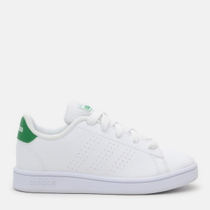 Кеди дитячі Adidas Advantage K EF0213 28 Ftwwht/Green/Gretwo (4061622793592) в Хмельницькому