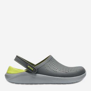 купить Кроксы Crocs Jibbitz LiteRide 204592-0DV-M6/W8 38-39 23,8 см Серые (191448122161)