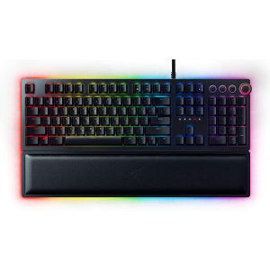 Клавиатура проводная Razer Huntsman Elite Purple Optical switch RU USB (RZ03-01870700-R3R1) рейтинг