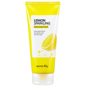 Пенка для умывания Secret Key Lemon Sparkling Cleansing Foam с лимоном 200 г (8809305990373) лучшая модель в Хмельницком