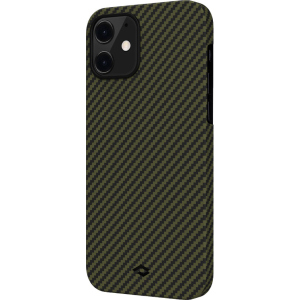 Панель Pitaka MagEZ Case Twill Apple iPhone 12 mini Black/Yellow (KI1205) в Хмельницькому