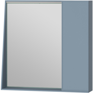 Зеркальный шкаф JUVENTA Manhattan MnhМ-70 голубой