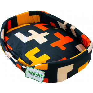 Лежак для собак і кішок Lucky pet №0 Макс 26x37x12 см Геометрія (4820224212074)