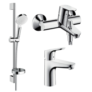 Набір змішувачів для ванни HANSGROHE Focus 3 в 1 (1092019)