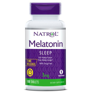 Вітаміни Natrol Melatonin 3 мг T/R 100 таблеток (047469004583) в Хмельницькому