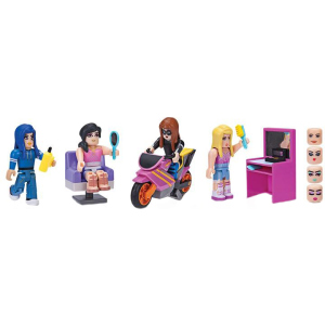 Набор игровых фигурок Roblox Jazwares коллекционных Mix & Match Set Stylz Salon: Makeup W2 8 см 4 шт (19863R) рейтинг