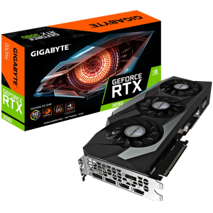 Видеокарта Gigabyte, GeForce RTX 3090, GAMING OC, 24Gb GDDR6X, 384-bit, 2xHDMI/3xDP, 1755/19500 MHz, 2x8-pin (GV-N3090GAMING OC-24GD) ТОП в Хмельницком