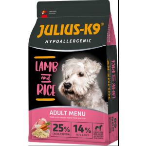 Сухий гіпоалергенний корм для дорослих собак вищої якості Julius-K9 LAMB and RICE Adult З ягнятком та рисом 12 кг (5998274312590) ТОП в Хмельницькому