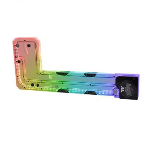 Резервуар для СВО ThermalTake Pacific Core P5 DP-D5 Plus acrylic+aluminum TT RGB (CL-W264-PL00SW-A) краща модель в Хмельницькому