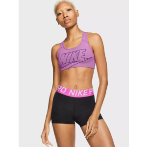 Спортивний топ Nike W Nk Df Swsh Futura Gx Bra BV3643-591 L Ліловий (194957196548) в Хмельницькому