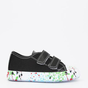 Кеди дитячі VUVU KIDS Black colorful 3202 13 31 Чорні (8380001320231) краща модель в Хмельницькому