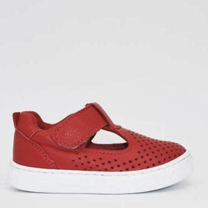 Шкіряні сандалі VUVU KIDS Red. white outsole 3740 6.5 23 Червоні (8380001374023) ТОП в Хмельницькому