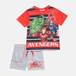 Комплект (футболка + шорти) Disney Avengers C UE1067 104 см Червоний (3609084858797) рейтинг
