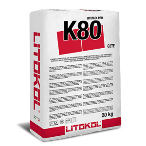 Клей на цементній основі Litokol LITOFLEX PRO K80 20кг (K80PROB0020) Білий