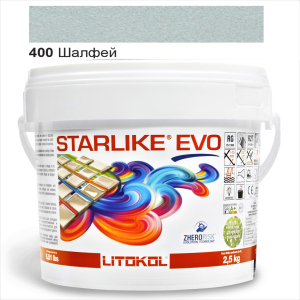 Эпоксидная затирка Litokol Starlike EVO 400 Шалфей 2,5кг рейтинг