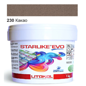 Эпоксидная затирка Litokol Starlike EVO 230 Какао (коричневая) 1кг надежный