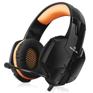 Наушники REAL-EL GDX-7700 SURROUND 7.1 black-orange лучшая модель в Хмельницком