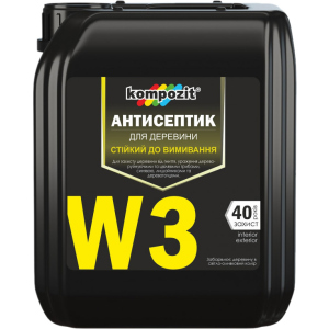 Антисептик устойчивый к вымыванию Kompozit W3 5 л (4820085742758)