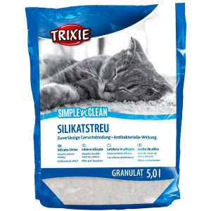 Наповнювач для котячого туалету Trixie SimplenClean Силікагелевий поглинаючий 2.3 кг 5 л (4011905040264) ТОП в Хмельницькому