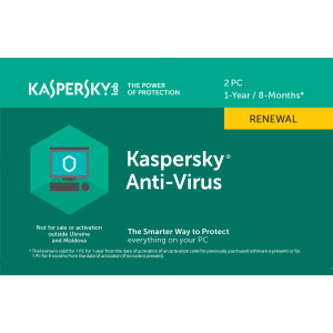 Kaspersky Anti-Virus 2020 продовження ліцензії на 1 рік для 2 ПК (скретч-картка) ТОП в Хмельницькому