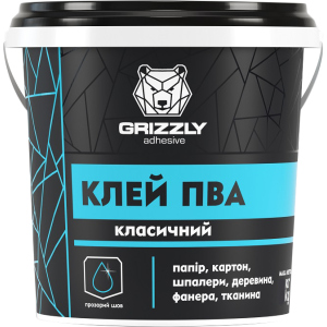 Клей ПВА Класичний Grizzly 5 кг (4823048028388) ТОП в Хмельницькому