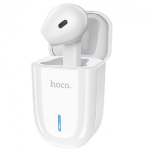 Bluetooth гарнитура HOCO wireless headset (with charging case) |3h, BT5.0, Touch|white ТОП в Хмельницком