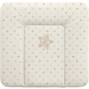 купити Матрац пеленальний на комод Ceba Baby 75x72 см м'який Stars Beige (W-144-066-111)