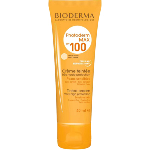 Сонцезахисний тональний крем Bioderma Photoderm Max SPF 100 Tinted Cream Light Colour 40 мл (3401353789500) в Хмельницькому