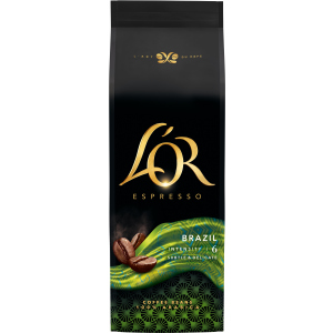 Кава в зернах L'OR Espresso Brazil 100% Арабіка 500 г (8711000464649)