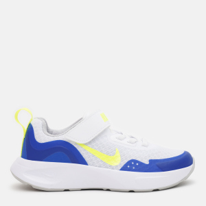 Кросівки дитячі Nike Wearallday (Ps) CJ3817-104 27.5 (10.5C) Білі з синім (194957439539) надійний