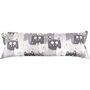 Подушка Руно Дакімакура Grey Cat 150x50 см (Р315.02_Grey Cat) ТОП в Хмельницькому