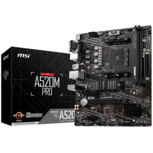 Материнская плата MSI A520M PRO ТОП в Хмельницком