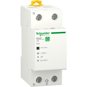 купить Реле напряжения Schneider Electric RESI9 63A, 1P + N, 230 В, 50 Гц