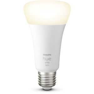 Умная лампа Philips Hue E27, 15.5W(100Вт), 2700K, White, Bluetooth, димируемая (929002334903)