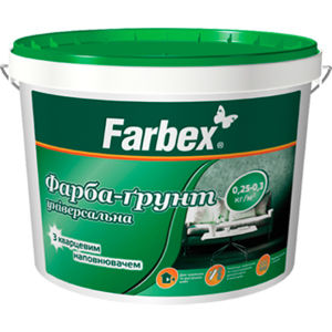 Фарба-грунт Farbex універсальна 14 кг (4820089418932) ТОП в Хмельницькому