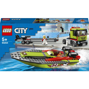 купити Конструктор LEGO City Great Vehicles Транспортувальник швидкісних катерів 238 деталей (60254)