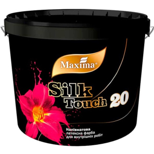 Напівматова латексна фарба "Silk Touch 20" Maxima 6 кг (4823083307837) ТОП в Хмельницькому