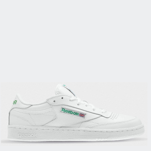 Кеды Reebok Club C 85 AR0456 41 (8.5) 26.5 см White/Green (4056561016697) ТОП в Хмельницком