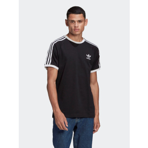 Футболка Adidas 3-Stripes Tee GN3495 XS Black (4064045895294) краща модель в Хмельницькому