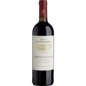 Вино Tenuta Ca'Vescovo Cabernet Sauvignon Superiore Friuli Aquileia красное сухое 0.75 л 13% (8002235396356) ТОП в Хмельницком