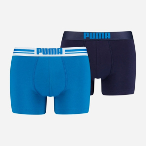 Трусы-шорты Puma Placed Logo Boxer 2P 90651901 XL 2 пары Blue (8718824117034) лучшая модель в Хмельницком