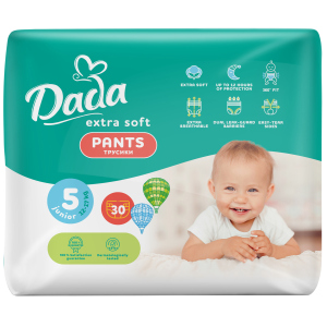 Трусики-подгузники Dada Extra Soft 5 Junior 12-17 кг 30 шт (4820174980658) в Хмельницком