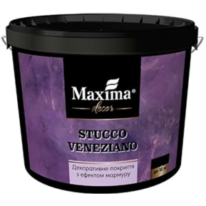 Декоративне покриття Maxima з ефектом мармуру "Stucco Veneziano" 15 кг (4820024426947) в Хмельницькому