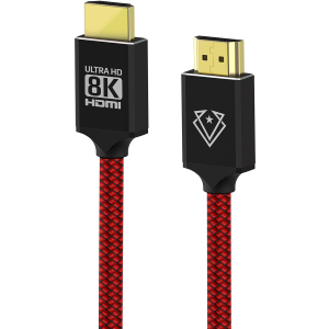 Кабель Vertux VertuLink-300 HDMI 2.1 UltraHD-8K HDR eARC 3 м Bloodyred (vertulink-300.bloodyred) в Хмельницькому