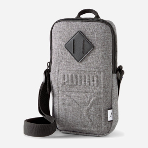 Сумка Puma S Portable 07803809 Medium Gray Heather (4063697990456) краща модель в Хмельницькому