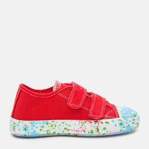 Кеди дитячі VUVU KIDS Red colorful 3209 10.5 27 Червоні (8380001320927) ТОП в Хмельницькому