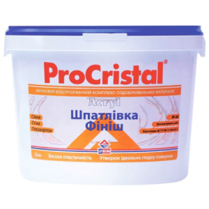 Шпаклівка Ірком Про-Кристал, 15 кг (Е5373) краща модель в Хмельницькому