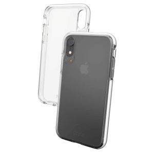 Противоударный прозрачный чехол GEAR4 Piccadilly D3O с антимикробным покрытием для для Iphone XR (6.1") Crystal White ТОП в Хмельницком