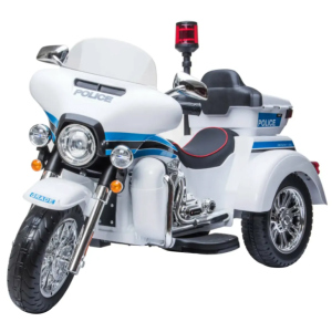 Електротрицикл Kidsauto Police SMT-111 white (6903351801118) краща модель в Хмельницькому